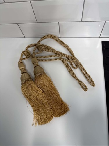 Pcs tassel curtain tie backs - 2,