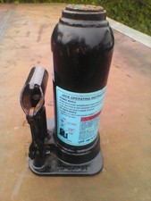 HYDRAULIC BOTTLE JACK HEAVY DUTY DOUBLE RAM AND SCREW