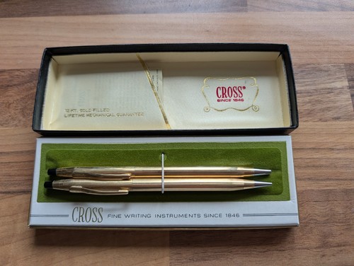 Cross pen pencil set - &,