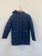 Fabulous Barbour Beresford Puffer Jacket Age 14 Navy Blue Cosy MK482