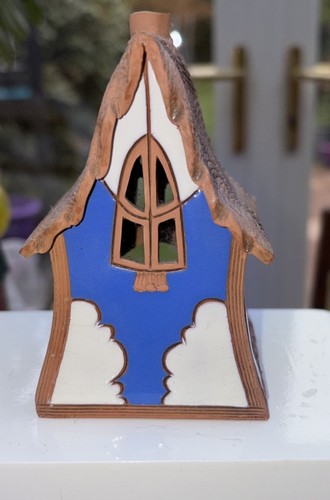 Vintage clay pottery house - vintage,