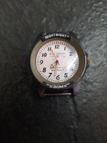 Coleman night sight mens watch