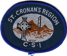 Boy Scout Badge Ext ST CRONAN`S REGION CSI IRELAND