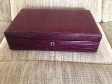 Dulwich Designs Leather Jewellery Box