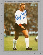 Roger hunt hand signed photo - roger,