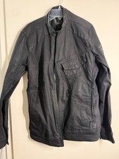 G-Star Raw Black Coated Waxed