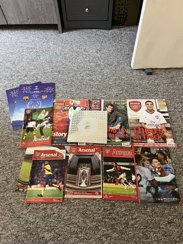 Arsenal football programmes - football,
