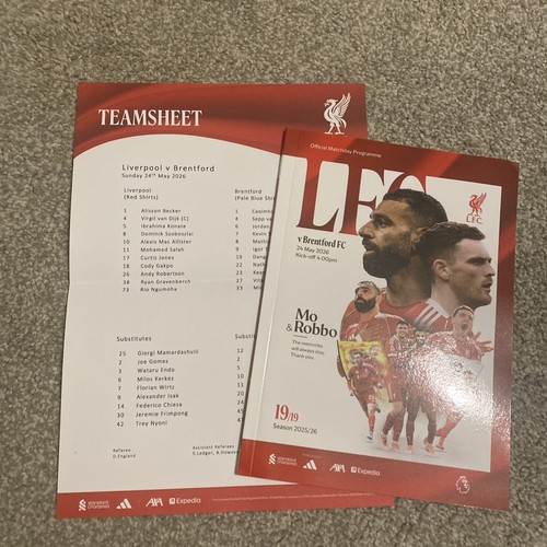 Liverpool brentford mo - liverpool,