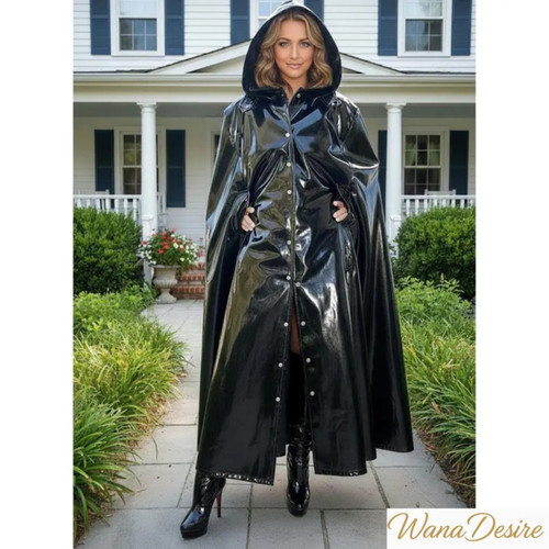 Handmade vinyl rain cape - handmade,