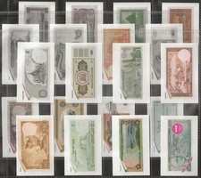 TONIBELL-FULL SET- BANKNOTES 1974 (M20 CARDS) EXCELLENT+++