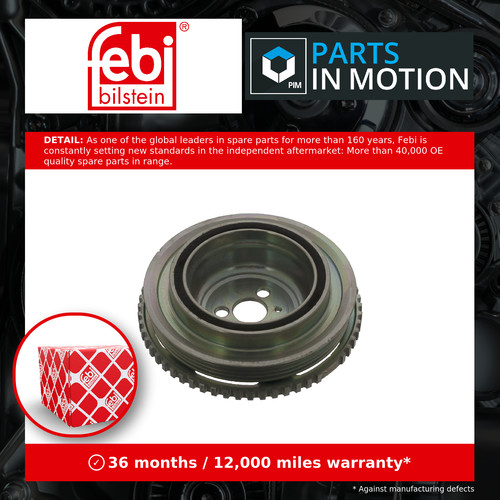 Crankshaft pulley fits fiat - crankshaft,
