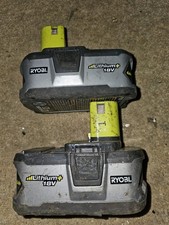 Ryobi 18V 4.0Ah Lithium-Ion Battery X 2