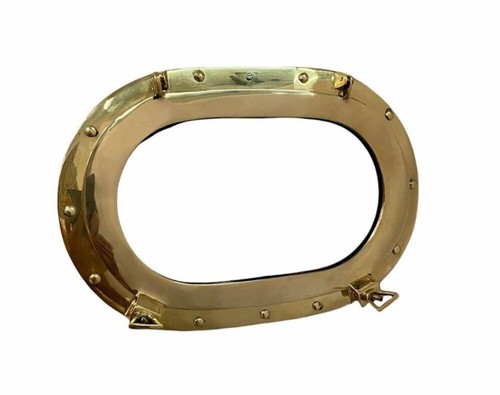 Brass canal boat - brass,