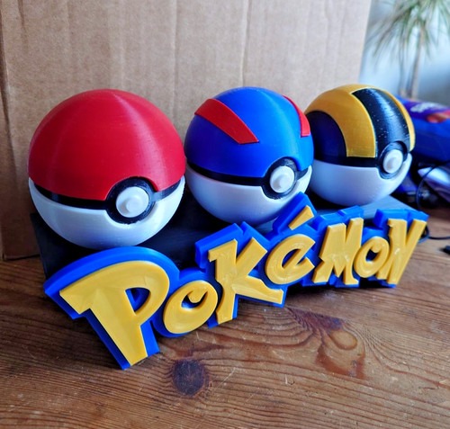Pokemon pokeball display - pokeball,