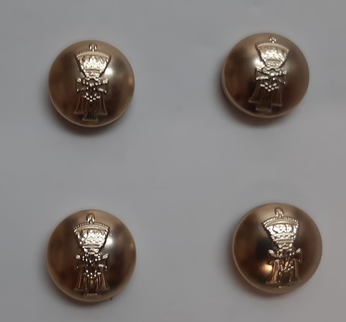 Yorkshire regimental buttons - regimental,