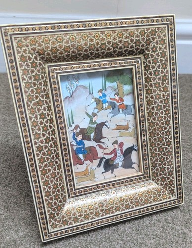 Vintage persian frame portrait - vintage,