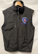 Scania King Of The Road V8 Black Softshell Jacket Gilet Men’s Size Medium