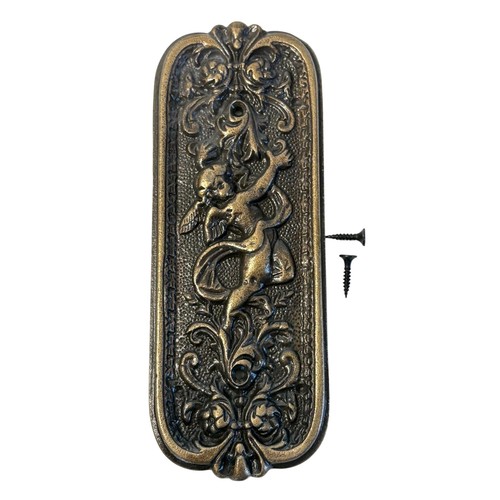 Vintage cast iron ornate - cast,