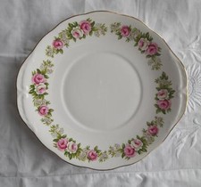 Colclough enchantment 10" cake plate - some damage