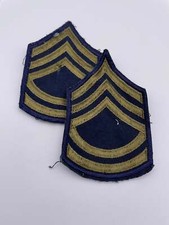 Original World War Two Era American Tech Sergeant Stripes/Chevrons