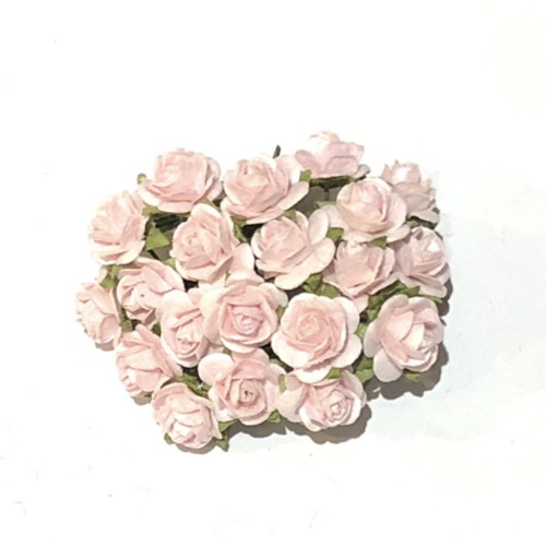 Pale pink mulberry paper - paper, open