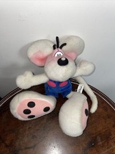 Diddl diddle mouse Blue Overalls Collectible German. 13”