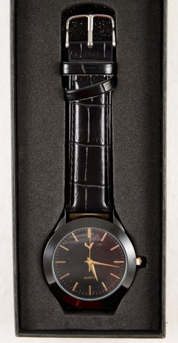 Men analog gun metal - men's, 12-hr