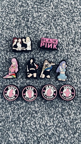 Blackpink cloggs shoe charms - blackpink,