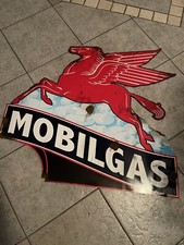 Antique style-barn Find look Mobilgas oil service station gas pump Large Sign