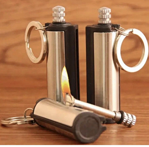Metal keyring pocket - metal, cigarette