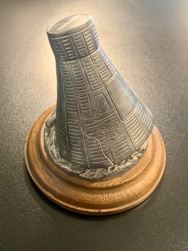 Signed pewter liberty - bell, 7