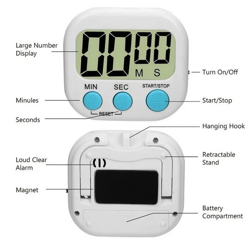 Large magnetic lcd digital - magnetic,