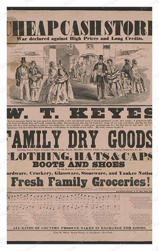 Cheap cash store broadside - cash,