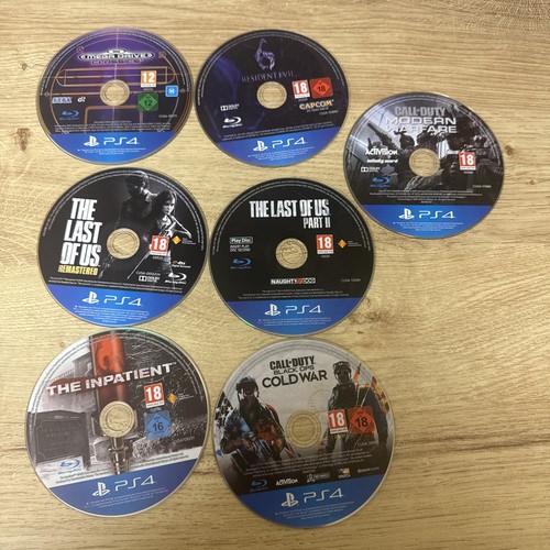 Playstation joblot disc s - 4, disc’s