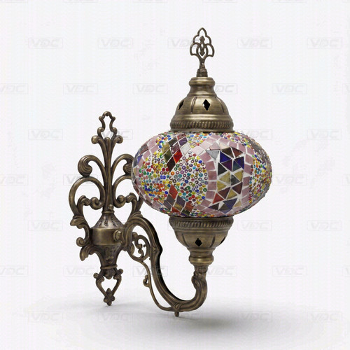 Multicolor turkish mosaic wall - turkish,