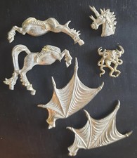 Warhammer Fantasy ToW Dark Elves Morathi Dark Pegasus Bits OOP Metal