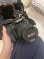 Canon EOS 600D Rebel T3i 18MP Digital SLR Camera Black with 18-55mm lens and bag