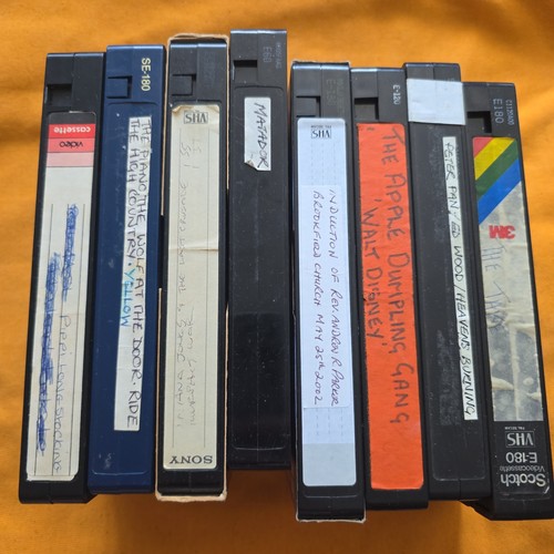 Vhs blank tape - vhs, 8