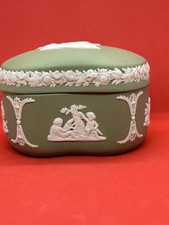 Wedgewood jasperware green