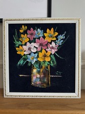 Original vintage 1970s floral - vintage,