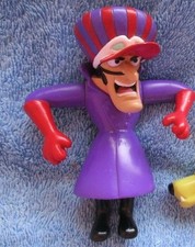 figure DICK DASTARDLY  muttley tv toy hanna barbera animation model WACKY RACES