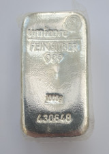 Umicore 1kg Fine Silver Feinsilber Kilo Sealed Bullion Bar .999 1000g