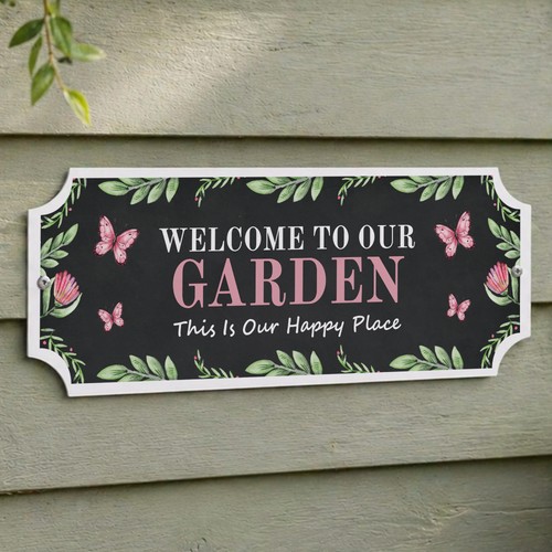 Garden sign for outside - for,
