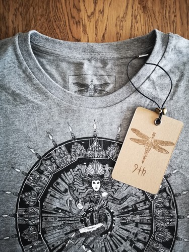 Organic graphic shirt shiva - t-shirt,