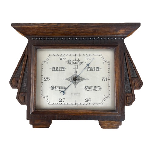 Art deco barometer - art,