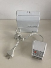 Vintage Phillips Compact Lady Shave White Box Excellent Condition Working