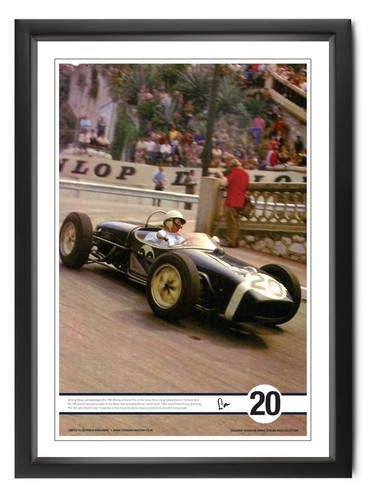 Stirling moss signed lotus - signed,