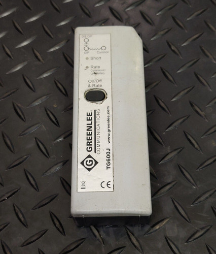 Greenlee tg600j oscillator - tg600j,