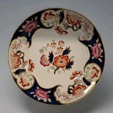 Masons Ironstone Blue Mandalay Salad Plate 10 1/4" In Diameter Platter Excellent