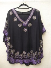 Boho kaftan style blouse top